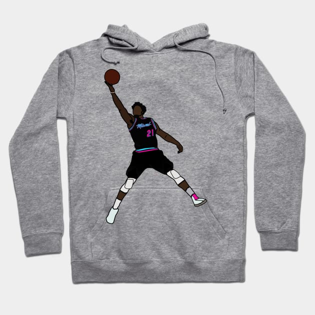 Jimmy Butler Miami Heat NBA Hoodie by xavierjfong